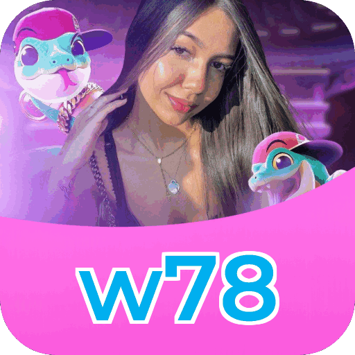 Plataforma w78 mostrando interface moderna, jogos certificados e recursos de segurança licenciados